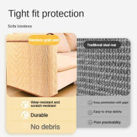 Juego De Arañazos Para Gatos Tablero De Arañado De Bambú Protector De Sofá Artículos Para Gatos Poste De Arañado Fijo Con Uñas Fijas Juguete Para Gatos - details 4