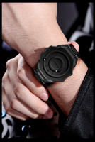 FOXBOX Reloj De Pulsera Para Hombre Moda Nueva 2025 Crea Scrolling Bolas Quartizo Reloj Casual Impermeable Lujo Ancho De Pulsera 25-29mm Diámetro De Dial 50mm Y Más - details 15
