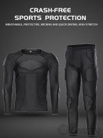 Chaqueta De Motocicleta Para Hombres Con Armadura Protección Moto Motocross Racer Gear De Capa Básica Equipamiento Protector - details 4