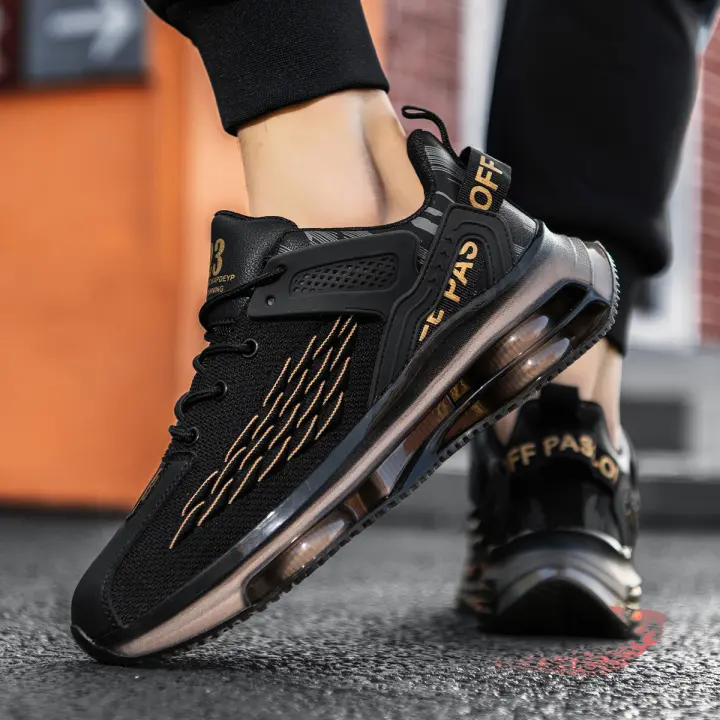 Zapatos De Moda Para Hombre Transpirables Y Versátiles Zapatillas Casuales Con Suela De Goma Antideslizante Y Cómodas Para Exterior Sin Capa Metálica Talla Verdadera - 1
