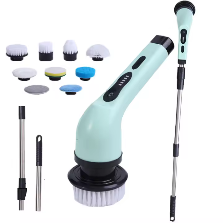 SSITO Cuchillo de Limpieza Eléctrico Inalámbrico Multifunctional 9-en-1 Rotary de Mano with USB - 1