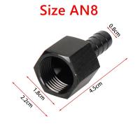 Adaptador De Tubo De Aceite 6AN 8AN a 3/8" Con Conector AN-6 AN-8 Negro Fitting Barbado Para Suministro De Combustible Universal - details 2