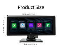 BQCC Reproductor Multimedia Portátil Para Coche 10.26 Pulgadas Pantalla IPS Car DVR Con Carplay Sin Cable Android Auto BT USB TF AUX Stereo Inteligente - details 12