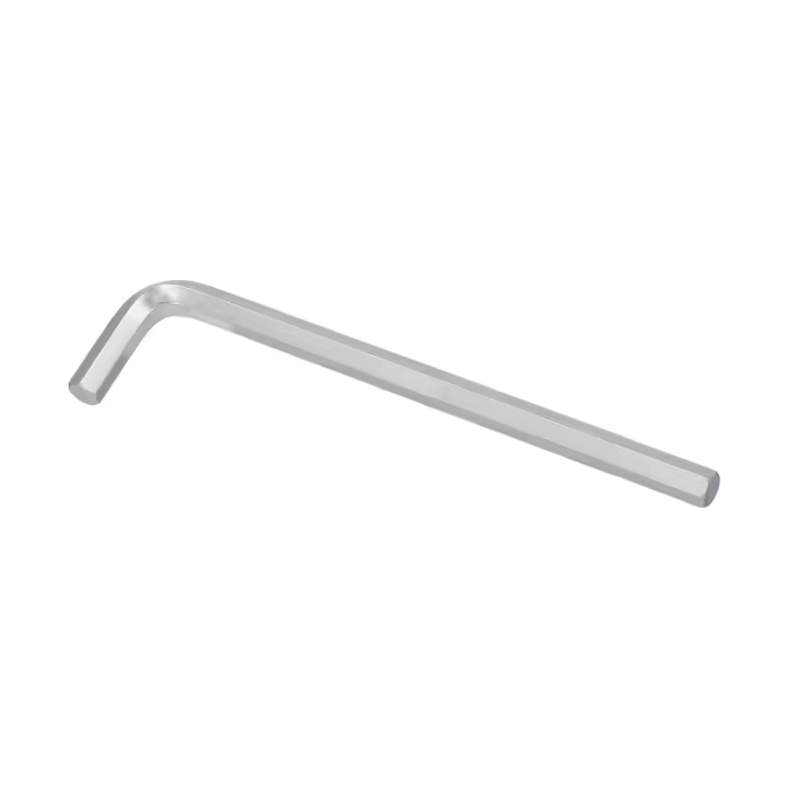 Llave allen larga acero cromo vanadio profesional 6,0 mm. llave hexagonal, llave allen taller mecanica, llave allen bricolaje - 1