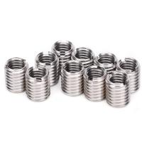 10Pcs Tornillo De Inserción De Acero Inoxidable Freno De Hilo Reparación De Tubo Reductor Herramienta De Conversión De Tornillos - details 2