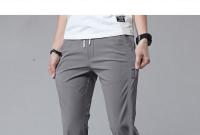 Pantalones Casuales Para Hombre FGKKS 2024 Color Sólido Diseño De Moda Slim Calidad Superior Pantalones De Calle Popular Para Exterior - details 10