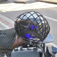 Bolsa De Almacenamiento Para Casco De Motocicleta Red De Organización De Equipaje Para Bicicleta Y Scooter Correa De Goma Para Tanque De Combustible - details 11
