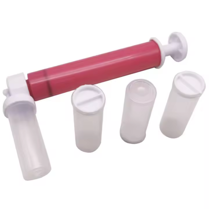 Aerógrafo manual para tartas, aerógrafo multiusos para decoración de tartas con 4 botellas vacías para decoración de repostería - 1