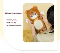 Muñeco De Peluche De Tiburón Genuino Mofusand Juguete Lindo Para Decoración De Habitación Regalo De Cumpleaños Suave Almohada Larga Para Dormir Unisex Tamaño 50cm Relleno De Algodón PP - details 8
