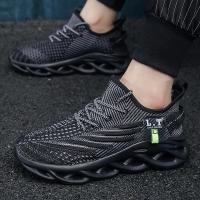 Zapatillas Deportivas Para Hombre YRZL Negro Running Casual Transpirables De Malla Ligeros Antideslizantes Con Absorción De Impacto Para Outdoor Y Jogging - details 11