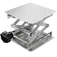 Elevador De Ruta De Aluminio / Acero Inoxidable Para Grabado De Madera Soporte Ajustable Para Mesas De Trabajo Laboratorio - details 6