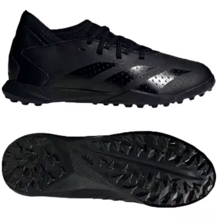 Botas de Futbol Sala Adidas Predator Accuracy.3 Tf para niños unisex en color negro - 1