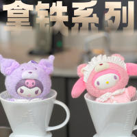 Muñeca De Peluche Sanrio Vinilo Latte Baby Serie Figura De Muñeca Cute My Melody Cinnamoroll Hello Kitty Regalo De Cumpleaños - details 7