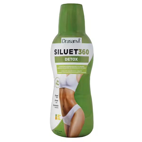 Drasanvi Siluet 360 Detox 600 Ml - Complemento Alimenticio Natural para Desintoxicación y Nutrición - 1