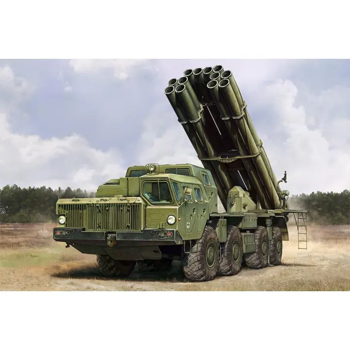 HOBBY BOSS 82940 RUSO 9A52-2 SMERCH-M MÚLTIPLE ROCKET LANZADOR DE RSZO 9K58 SMERCH MRLS 1/72 KIT - 1