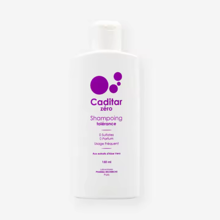 BIO RECHERCHE Champú Cáditar Zero, Sin Sulfatos, Sin Parabenos, Con Aloe Vera y Provitamina B5 - 1