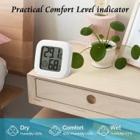 Juego de 3 Termómetros Higrómetros Digitales de Ambiente para Interiores | Medicina Precisa de Temperature y Humedad | Herramientas & Mejoras PARA EL Hogar - details 2