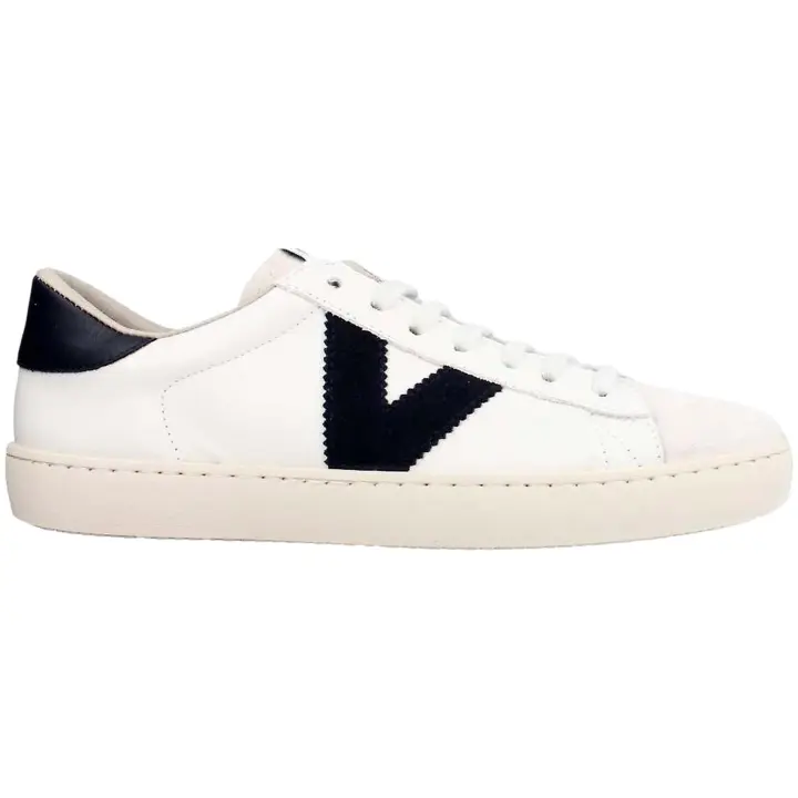 Victoria Berlin Zapatilla Unisex Blanco/Marino - 1