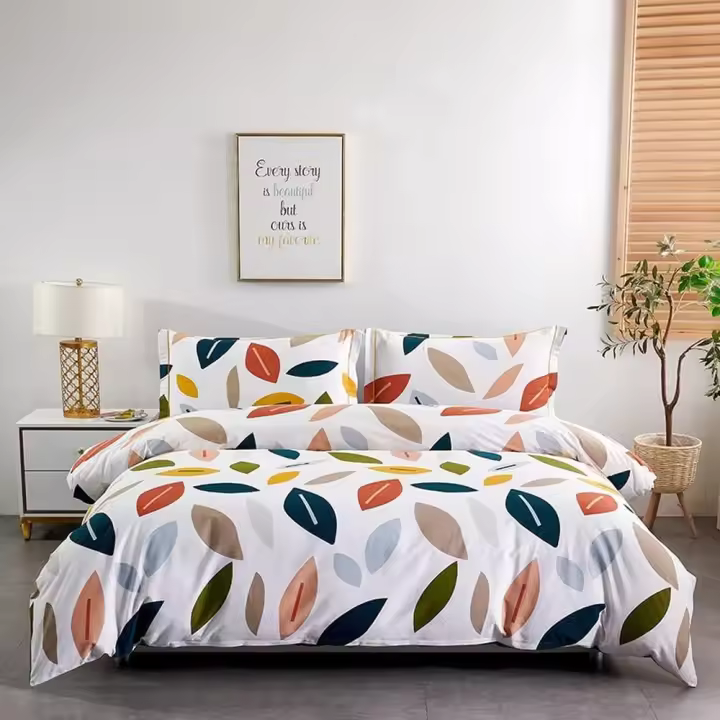 Juego de Sábanas de Microfibra de Poliéster Suave Plushome - Varios Colores y Diseños - Tamaños para Cama de 90, 135, 150 y 180 - Fácil Cuidado - Suavidad Al Tacto - Transpirable y Duradero - 1