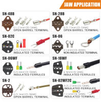Aguja De Crimpado SN-48B 0.5-2.5mm2 20-13AWG Tipo De Conector Dupont XH2.54 KF2510 SM 2.54 3.96 TAB 2.8/4.8/6.3 Para Terminales Electrónicos - details 3