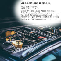 Herramienta De Desconexión De Tubo De Combustible Y Aire Acondicionado Multiusos Llave De Desmontaje Con Solución De Liberación De Resorte Para Automóviles - details 4