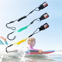 Leash Ajustable De TPU Para Tabla De Surf Coiled SUP Con Correa De Muñeca Y Cuerda De Seguridad Para Paddle Board Shortboard Longboard - details 4