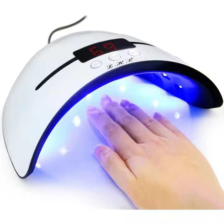 Lámpara de Uñas LED UV para Secado en Gel con Temporizadores y Sensor Automático - 1