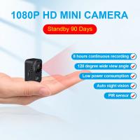 Cámara Miniatura 1080P HD Video Vigilancia Seguridad Grabadora Cámara Nocturna Activada Por Movimiento Pequeña Cámara Nanny PIR - details 1