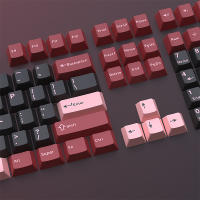 Keycaps De PBT Perfiles Cherry Para Gaming Teclado Mecánico MX Switches Layout ISO Minimalista Para GMK87 AULA 75 126 Teclas - details 12