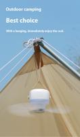 Ventilador De Techo Portátil Recargable Con Luz LED Y Control Remoto Para Exteriores Y Camping Ventilador Colgante Con Luz Nocturna Para El Hogar - details 6