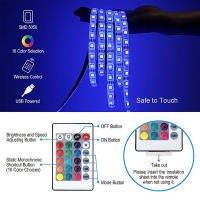 Fresnel Flexible LED RGB 5M Con Cambia De Color Y 24 Teclas Para Iluminación De Juego De Niños Habitación De Fiesta En Casa Luz De Fondo Para TV - details 7