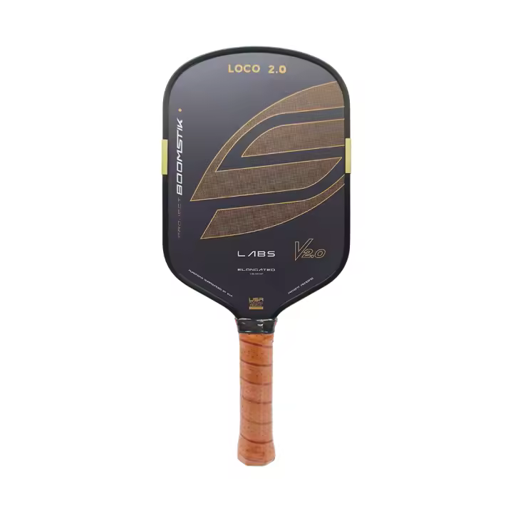 Pala De Pickleball LOCO 2.0 Boomstik Gen5 Con Estructura Bread And Butter Pared De Buffer EVA Núcleo De Espuma EPP Y Fibra De Carbono T700 - 1