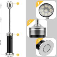 Lámpara De Pato Neón Ajustable Para Barbacoa Externa Magnética LED Resistente Al Calor Con 360 Grados De Iluminación - details 33