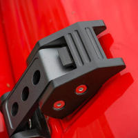 Cierre De Capó De Acero Sólido Para Jeep Wrangler JK Rubicon Sahara Sport 2007-2018 Negro Estilo Cromo Accesorios De Coche Instalación Con Tornillos - details 5