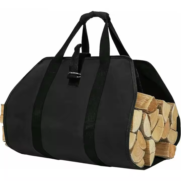 Bolsa de Transporte de Leña, Bolsa de Lona para Troncos de Leña, Bolsa de Transporte de Troncos resistant al agua, Accesorios para Senderos - 1