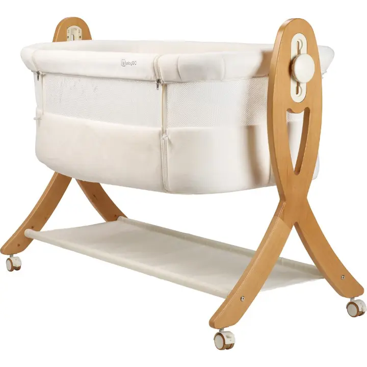 Berço Co-Sleep babyGO Sidebyside Creme - 1
