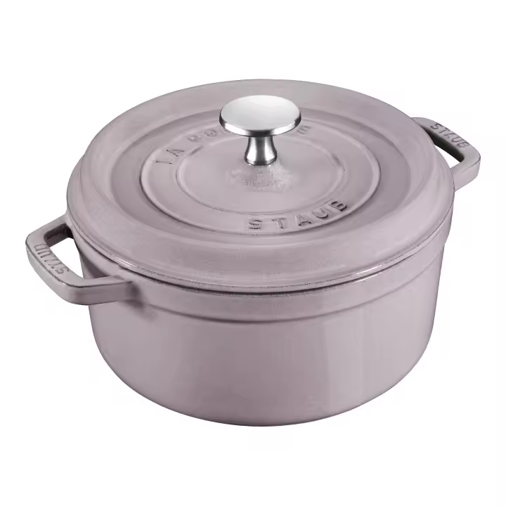 Staub La Cocotte, redondo, Rosa Cerezo, Hierro fundido - 1