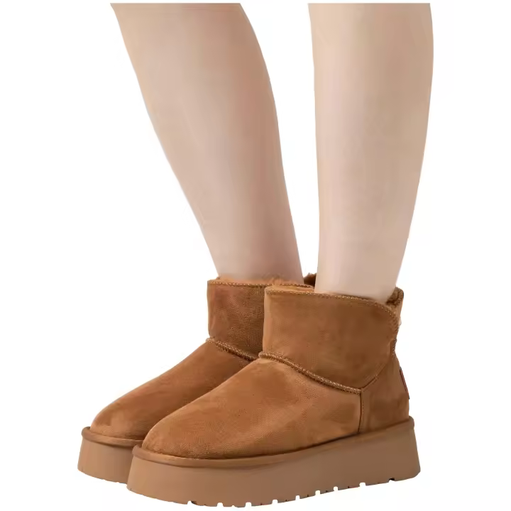 Botines marca Xti modelo 142197-01 para mujer en color camel - 1