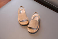 Sandalias De Verano Para Niños Y Niñas PU Cuero Mate Transpirables Con Hebilla Cierre Abierto Tamaño 1-3-6 Años Zapatos Infantiles - details 7