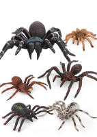 Figura De Acción Simulación De Araña Tarántula Negra Para Juegos De Halloween Juguetes Educativos Divertidos Y Terroríficos Para Adultos Y Niños - details 3