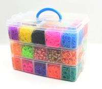 Set De Cajas De Corazones Para Hacer Pulseras Con Banda De Goma Elástica DIY Juguetes Artísticos Para Niños Cinta De Silicona Artesanía Infantil - details 10