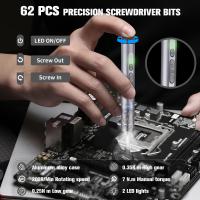Juego De Destornilladores Eléctricos Portátiles 138 En 1 Con Bits Magnéticos De Precisión Para Reparaciones DIY De PC Y iPhone Material De Aleación Duradera - details 5
