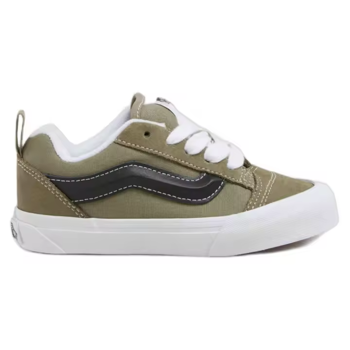 Zapatillas Vans Knu Skool para niños unisex en color verde - 1