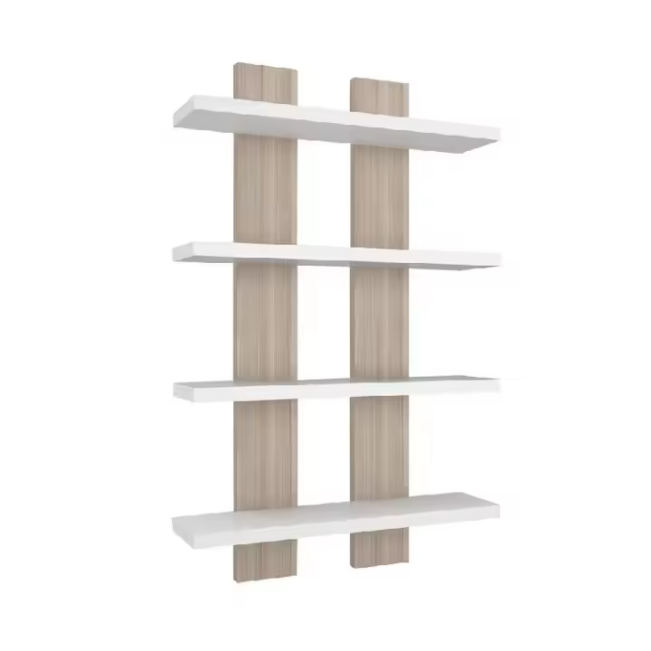 Estante Lella, Agomerado de Melamina, Córdoba, 50x17x80 cm - 1