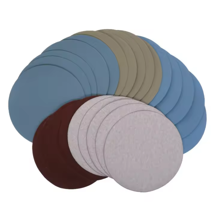 25Pcs Discos De Pulido 5 Pulgadas Papel De Herramientas Abrasivas Para Metal 125mm Gritos 1000 2000/3000 4000 5000 Conjunto De 5 Piezas - 1