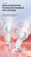 Ventilador De Misting Portátil Con Spraying USB Recargable Para Oficina Máquina De Hielo Portátil Humidificador De Bricolaje Para Refrescar El Ambiente - details 3