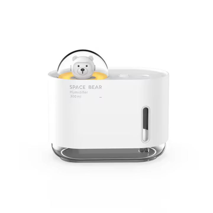 Humidificador portátil con Luz de Ambiente colorido y USB, ideal para escritorio, dormitorio, coche. - 1
