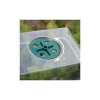 Invernadero de 6 piezas, Semilleros, mini invernadero para 72 Semillas de Plantas, winteradero con tapa y ventilatón, juego de Cultivo para casa, Granja y patio interior, balcón, 6 piezas, 72 celdas, color Verde - details 2