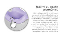 MS Baby - Pack de 4 Orinales Infantiles - Incluye Orinal infantil con cubeta de plástico extraible - Orinal de aprendizaje bebé - Inodoro infantil (pack de 4) - details 4