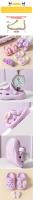 Sandalias De Verano Para Niñas EVA Con Lazo Y Diamantes Zapatos De Fiesta Para Niños Transpirables Y Cómodos Tallas True to Size - details 0